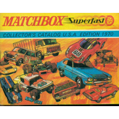 MATCHBOX 1970 64-page full color Superfast Collectors Catalog U.S.A. Edition