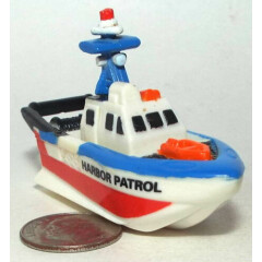 Small Micro Machine Plastic Harbor Patrol Boat 