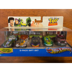 Toy Story Hot Wheels 5-Pack Gift Set - Disney Pixar Die-cast - RARE