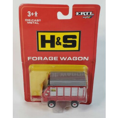 H&S Forage Wagon Single Axle By Ertl 1/64 Scale FACTORY ERROR
