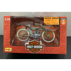 Maisto 1:18 Scale Harley Davidson Collectibles 1909 Twin 5D V-Twin DIE Cast 1998