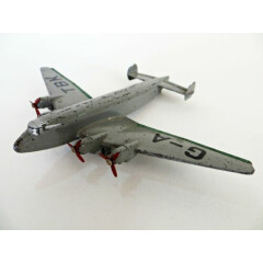 DINKY 62y 'GIANT HIGH SPEED MONOPLANE PLANE, G-A TBK'. GOOD. VINTAGE. COMPLETE.