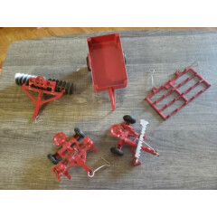 Vintage Toy Tractor Attatchments Farm Implements