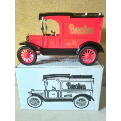 NEW ERTL 1913 MODEL T DELIVERY TRUCK TOY COIN BANK IN BOX BEAULIEU MOTOR MUSEUM 