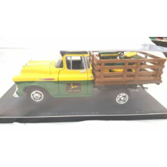 1/25 John Deere 1957 Chevy Stakebed Truck W/Lawn Mower by SpecCast