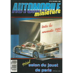 Miniature car no. 57 toy fair 1989 