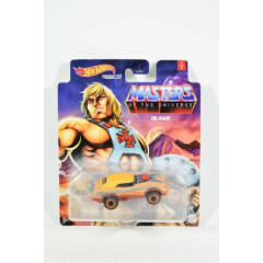 1 pk Hot Wheels HE-MAN Masters of the Universe Character Cars 1/5 Diecast Car
