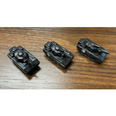 Micro Machines Protection Force Military Action (GIJOE Mobat Tank) Set of 3