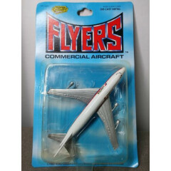 Vintage 1988 RARE! SEALED BROKEN! Road Champs Flyers Boeing 747 Diecast Airplane