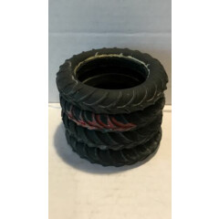 Antique Vintage Toy Rubber Tractor Tires 3-1/2" ( 4 ) 