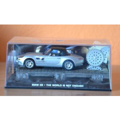 BMW Z8 - THE WORLD IS NOT ENOUGH 1:43 James Bond Collection - Eaglemoss NEW !!!