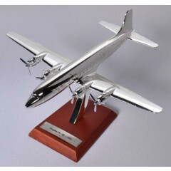 Douglas DC-6B 1951 - Plated Silver 1:200 Scale - Plane Aircraft Collection 23
