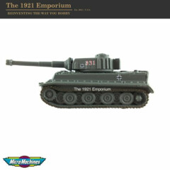 Galoob Toys (Hasbro) Micro Machines Military WWII German Army Tiger Mk.1 Tank