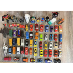 VINTAGE- 65 TOTAL-TERTL ,MATCHBOX,HOT WHEELS,HASBRO -CANDYLAB , WELLY AND MORE!