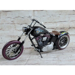 European Quality beauty retro iron Harley motorcycle model showcase Artwork Gift
