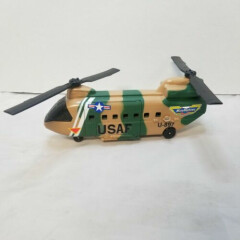 Vintage Micro Machines USAF U-897 Chinook Transport Cargo Helicopter 1989 Galoob