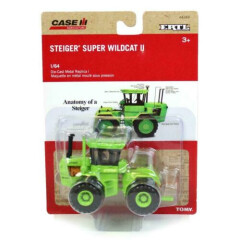 1/64 Scale Steiger Super Wildcat II 4WD Tractor With Duals by ERTL 44249 New!