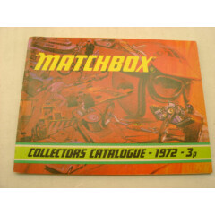 1972 MATCHBOX SUPERFAST COLLECTORS CATALOGUE 3p