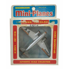BACHMANN MINI-PLANES - VINTAGE DC-3 IN VTG AMERICAN AIRLINES COLORS - 1/280