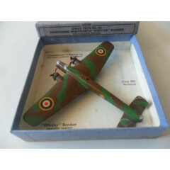 Dinky toys aeroplane #62t Whitley bomber aircraft with box, excellent example
