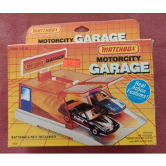 Vintage 1985 MATCHBOX MOTORCITY Garage New Opened Box Complete Brand New
