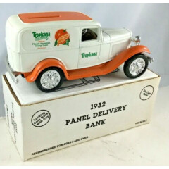 1932 Ford Panel Delivery Truck Locking Coin Bank Tropicana Vintage 1991 New