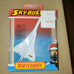 Matchbox Lesney Sky-Busters SB-23 Supersonic Airliner in Original Box 1978