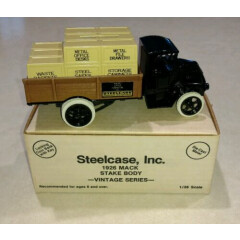 Steelcase Office Equipment 1926 Mack Crate Diecast Ertl Truck Bank # 9041UO