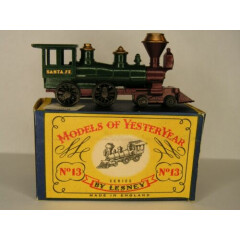 Vintage Lesney Matchbox No. 13 ~American 4-4-0 Train~ MOY Made in England MINT!
