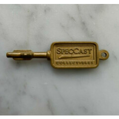 SpecCast Collectible Bank Key for DieCast Vehicle Truck Car Banks Spec Cast Gold
