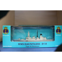 HMS Dauntless D33 type 45 destroyer from Triang Minic ships, in special box