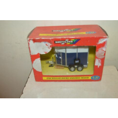 REMORQUE BOX A CHEVAUX VAN 2 PLACE IFOR WILLIAMS 1/32 NEUF BRITAINS
