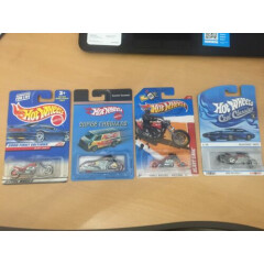 Lot of 4 Hot Wheels Motorcycles Brand New in Box Sealed H127