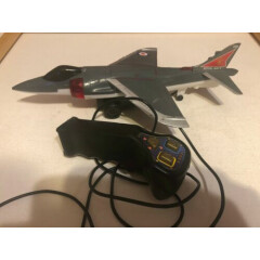 Royal navy 10 Corded Remote Control Jet 1990 Goldlok Toys Good Working Condition