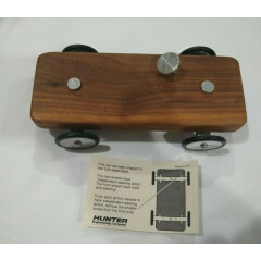 Hunter Engineering - alignment wooden car - promote alignment - vintage 