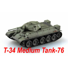 Easy Model 1/72 Russian Army T-34/76,1942 Tank Plastic Model #36265