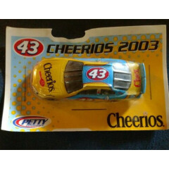 2003 Cheerios Racing Promo Car #43 - Petty Enterprises- NASCAR matchbox size