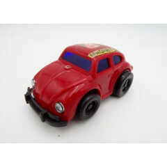Vintage 70's Nomura Japan Mighty Mo Friction VW Red Bug Ideal Toys