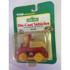 1997 Sesame Street Big Bird's Fire Engine Die Cast Vehicle Tyco Matchbox