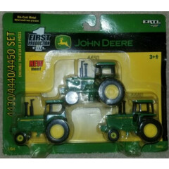 John Deere 4430 4440 4450 Toy Tractor Set, 1/64 Scale