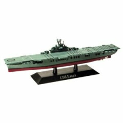 DeAgostini 06 US Aircraft Carrier Essex 1942 1/1250 Scale Diecast Model Ship