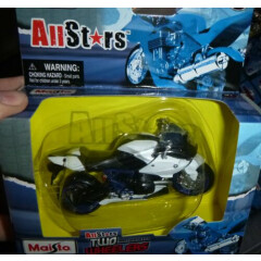 Maisto MOTORCYCLE 1/18 BMW BLUE/WHITE ALL STARS 2 WHEELERS 0932
