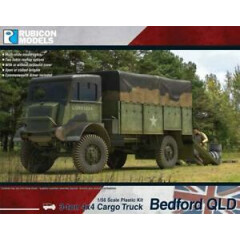 Rubicon Model British Army Bedford QLD Cargo Truck 28mm 1:56 Scale