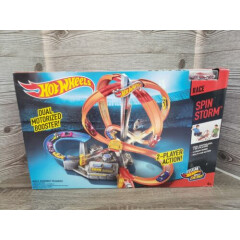 Hot wheels Spin Storm Dual Motorized Booster NEVER OPENED