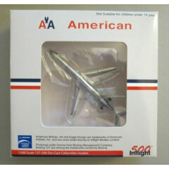 InFlight 500 American Airlines Boeing 727-200 1/500 Model - IF5722001