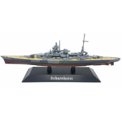 Battleship Scharnhorst 1:1250 7.5" DeAgostini Diecast WWII Ship Model KS09