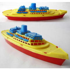 VERY RARE 70'S PLASTIC CRUISE SHIP BOAT #3 MADE IN GREECE GREEK 38cm NEW !