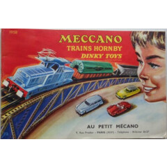 Dinky toys/hornby trains hornby catalog/dinky toys meccano 1955 original 