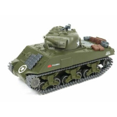 New Ray M4A3 Motorized Sherman Tank 1:32 Scale Military Vehicle SS-60105A