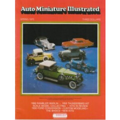 [75207] AUTO MINIATURES ILLUSTRATED MAGAZINE, Vol. 1, No. 1 (SPRING 1975) 